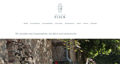 Desktop Screenshot of flick-wein.de